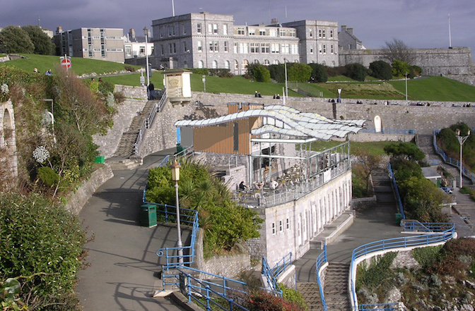 The Terrace Café, Plymouth, 2005